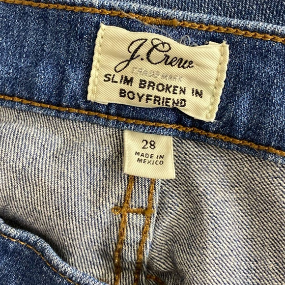 J. Crew Slim Broken In Boyfriend Jeans - Picture 2 of 7